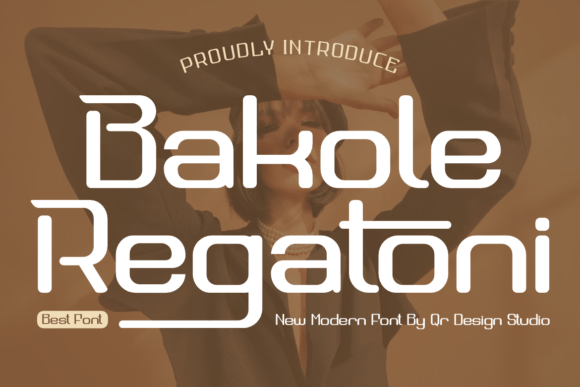 Bakole Regatoni: Bold Display Font for Modern Web Design