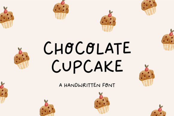 Chocolate Cupcake Typeface Review for Editorial Design