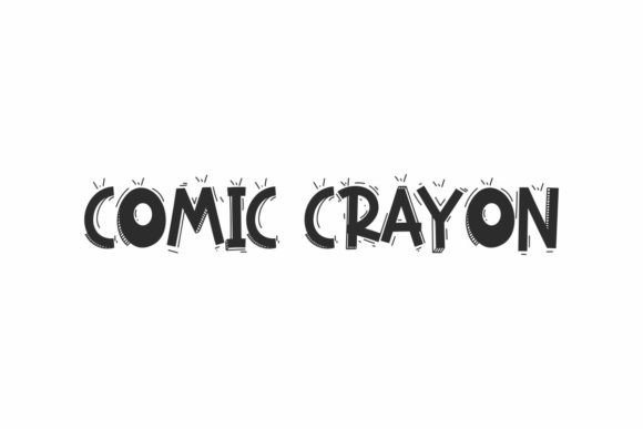 Comic Crayon Typeface: Elevating Digital Brand Identity