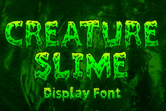 Creature Slime: The Display Font That Makes Campaigns Stick