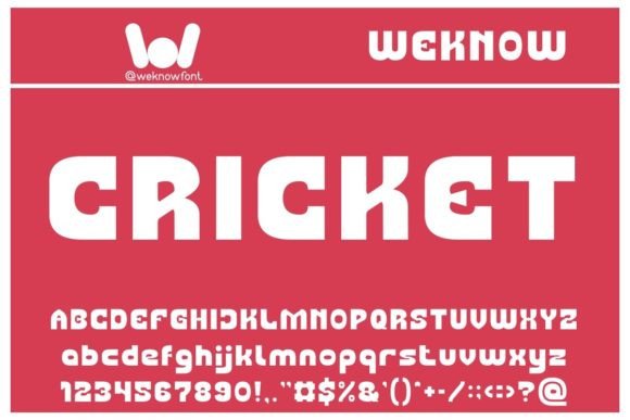 Cricket: The Techno-Sci-Fi Display Font for Bold Campaigns