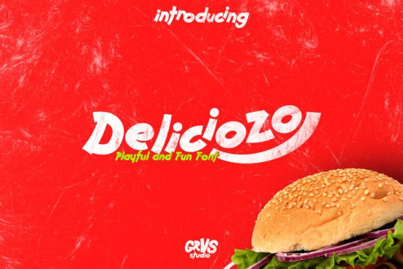 Deliciozo: A Playful Display Font for Editorial and Brand Design