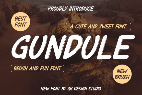 Gundule Display Font for Professional Brand Identity