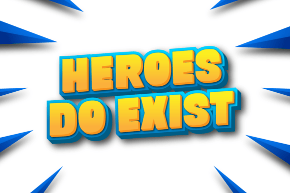 Heroes Do Exist: A Comic-Inspired Display Font for Bold Web Design