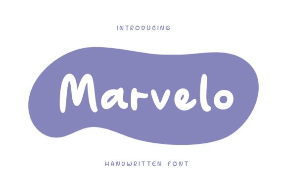 Marvelo: A Fun Comic Display Font for Creative Branding