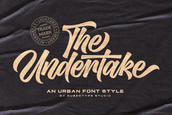 Undertake Typeface: Bold Display Fonts for High-Impact Brand Campaigns