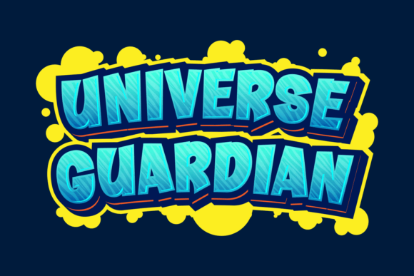 Universe Guardian: A Unique Display Font for Standout Branding