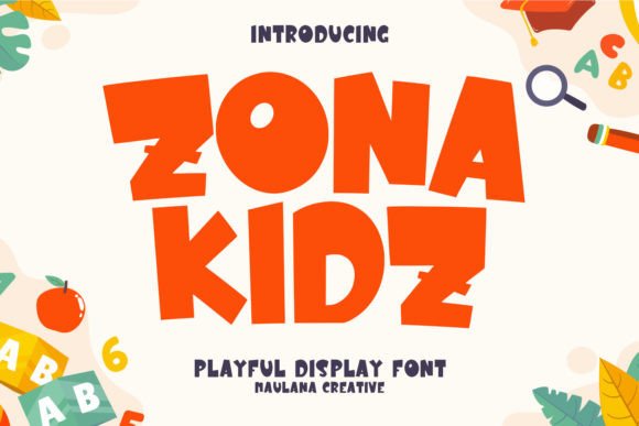 Zona Kidz: The Modern Round Typeface for Bold Social Campaigns